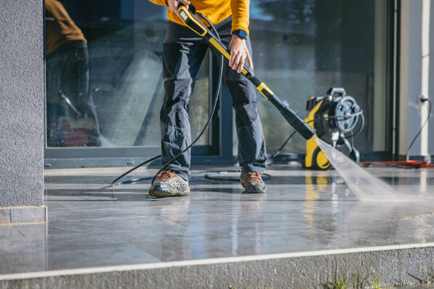 Post-Construction Pressure Washing in Abingdon, IL